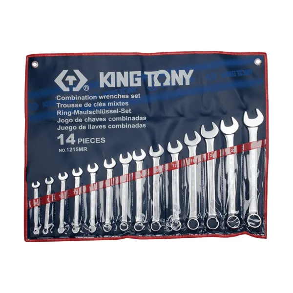 1215MR - King Tony 14 PC. Combination Wrench Set