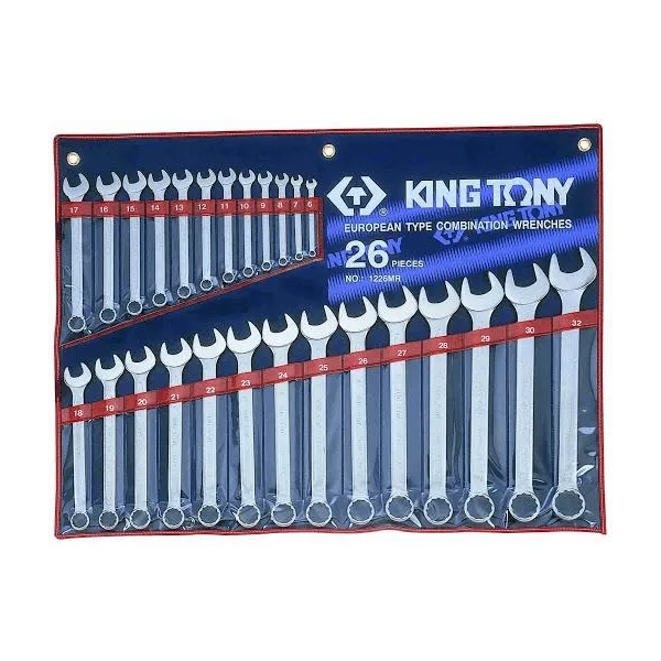 1226MR - King Tony 26 PC. Combination Wrench Set