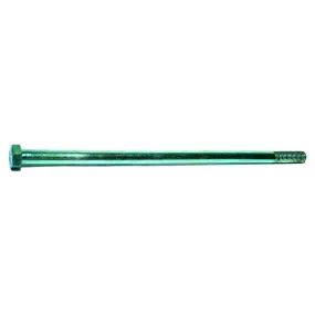 1/2"-13 x 12" Green Rinsed Zinc Grade 5 Hex Cap Screws (15 pcs.)