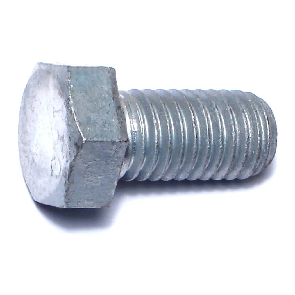 1/2"-13 x 1" Hot Dip Galvanized Hex Cap Screws (50 pcs.)