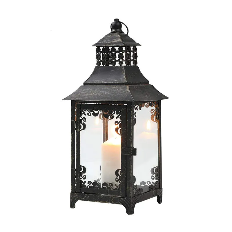 14.5'' High  Vintage Style Candle Lantern