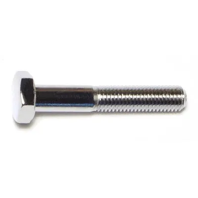 1/4"-28 x 1-3/4" Chrome Grade 5 Hex Cap Screws (10 pcs.)