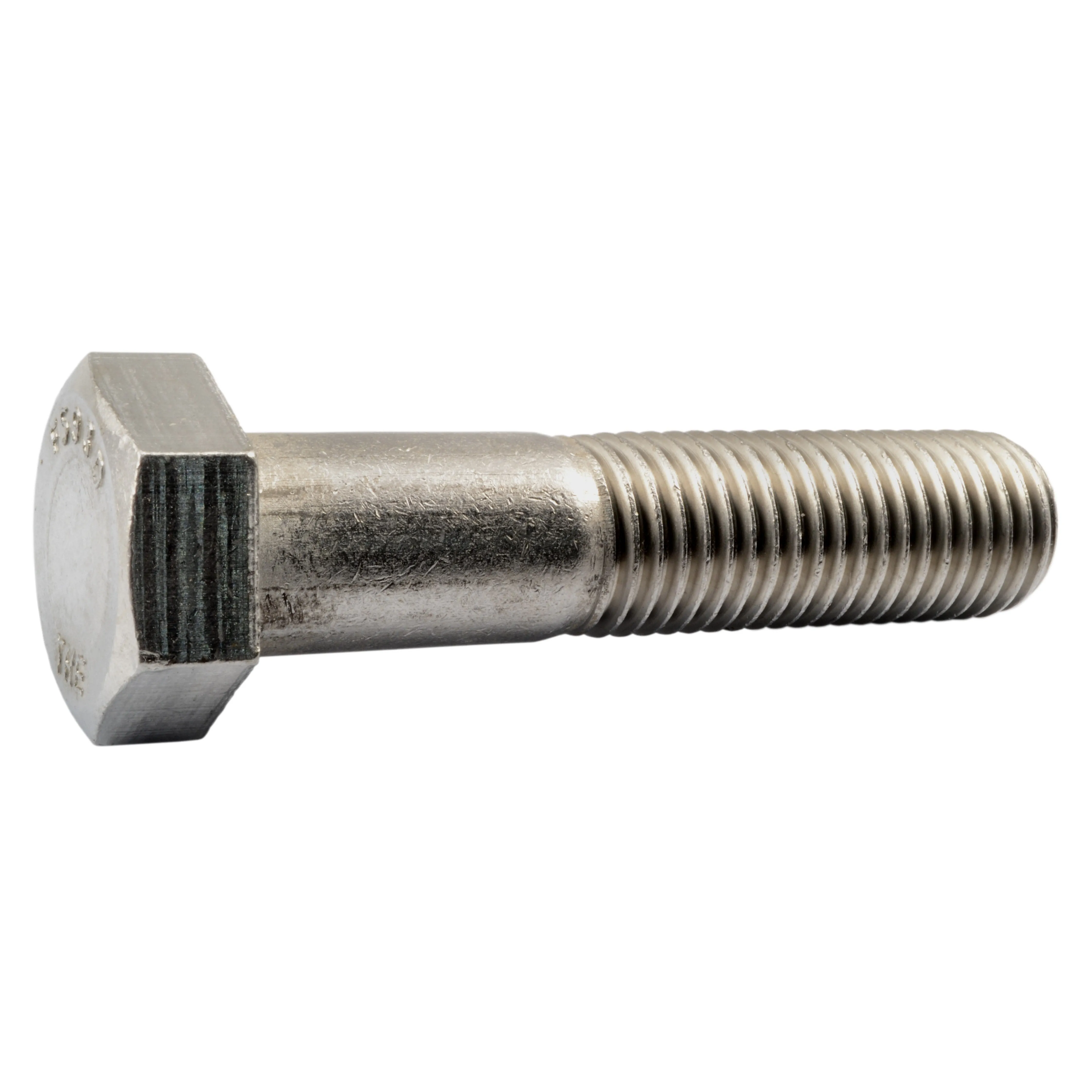 1"-8 x 4-1/2" 18-8 Stainless Steel Coarse Thread Hex Cap Screws (5 pcs.)