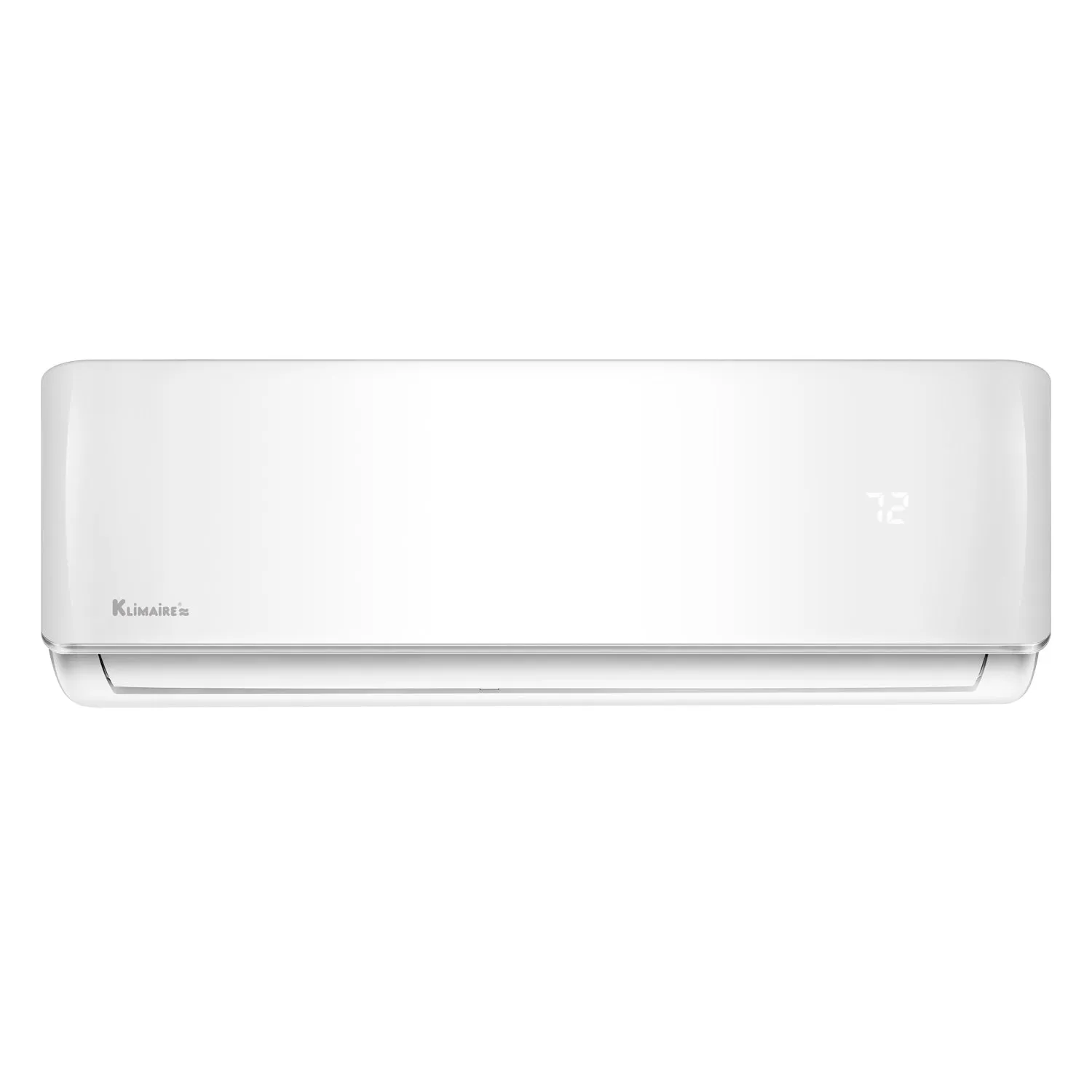 3-Zone Klimaire 21.1 SEER2 Multi Split Ceiling Cassette Wall Mount Air Conditioner Heat Pump System 18 18 24