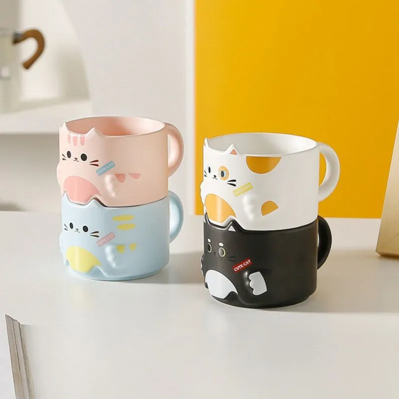 300ml Cartoon Cute Coffee Mugs