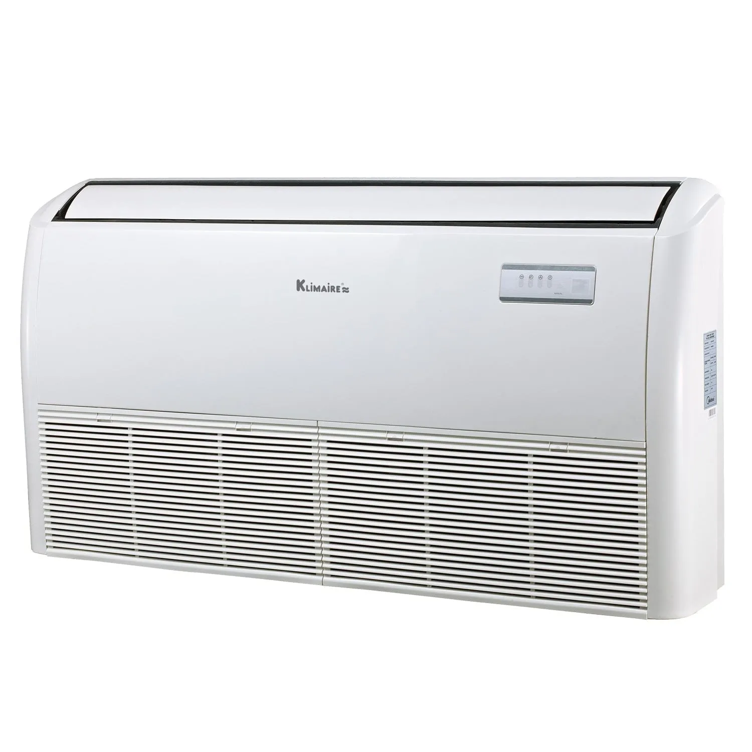 4-Zone Klimaire 21.1 SEER2 Multi Split Ceiling Cassette Floor-ceiing Air Conditioner Heat Pump System 12 12 18 18