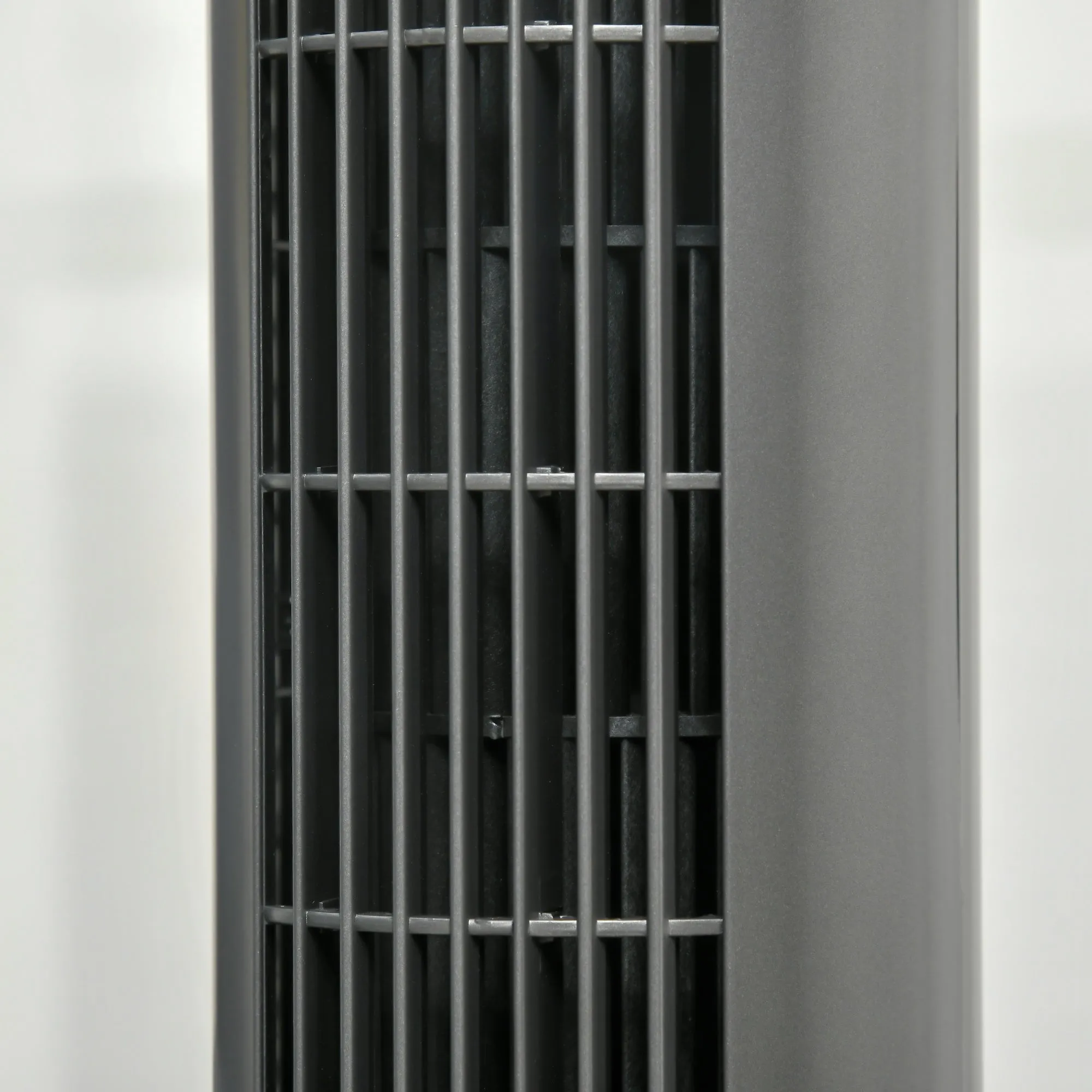 46" Tower Fan Cooling with Ionizer, Air Filter, Oscillating, 3 Speed, 12h Timer, Remote Controller, for Bedroom, Grey