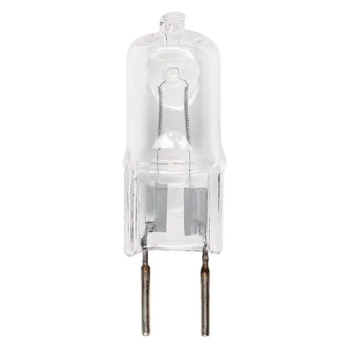 50 Watt T4 JCD Halogen Clear GY8.6 Base, 120 Volt, Card