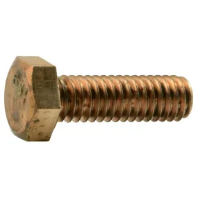 5/16"-18 x 1" Silicon Bronze Coarse Thread Hex Cap Screws (8 pcs.)