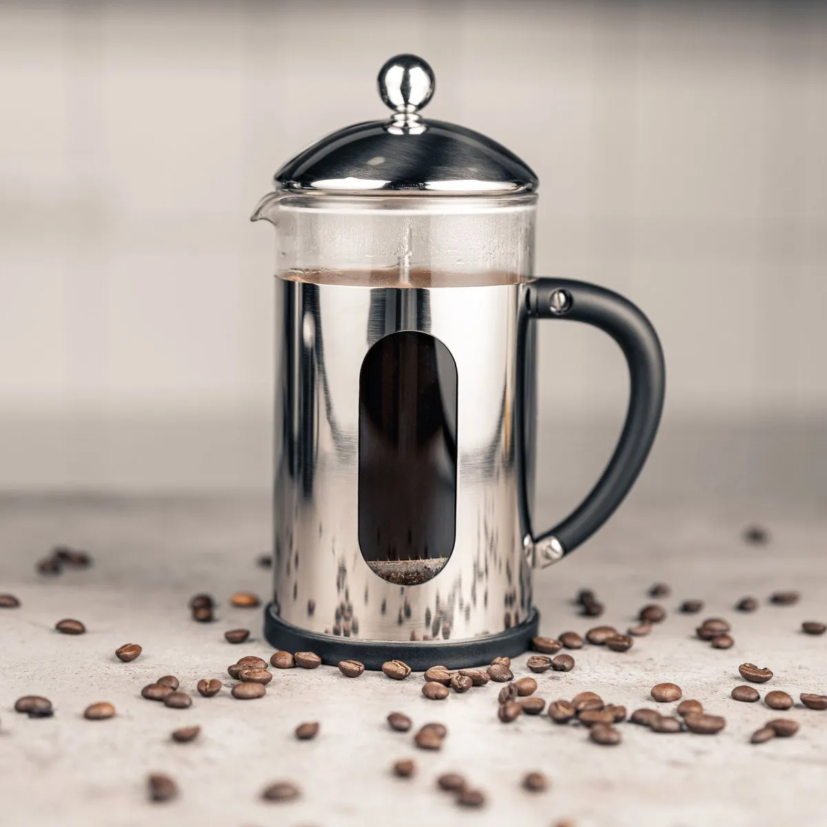 6 Cup Desire Cafetiere, Stainless Steel