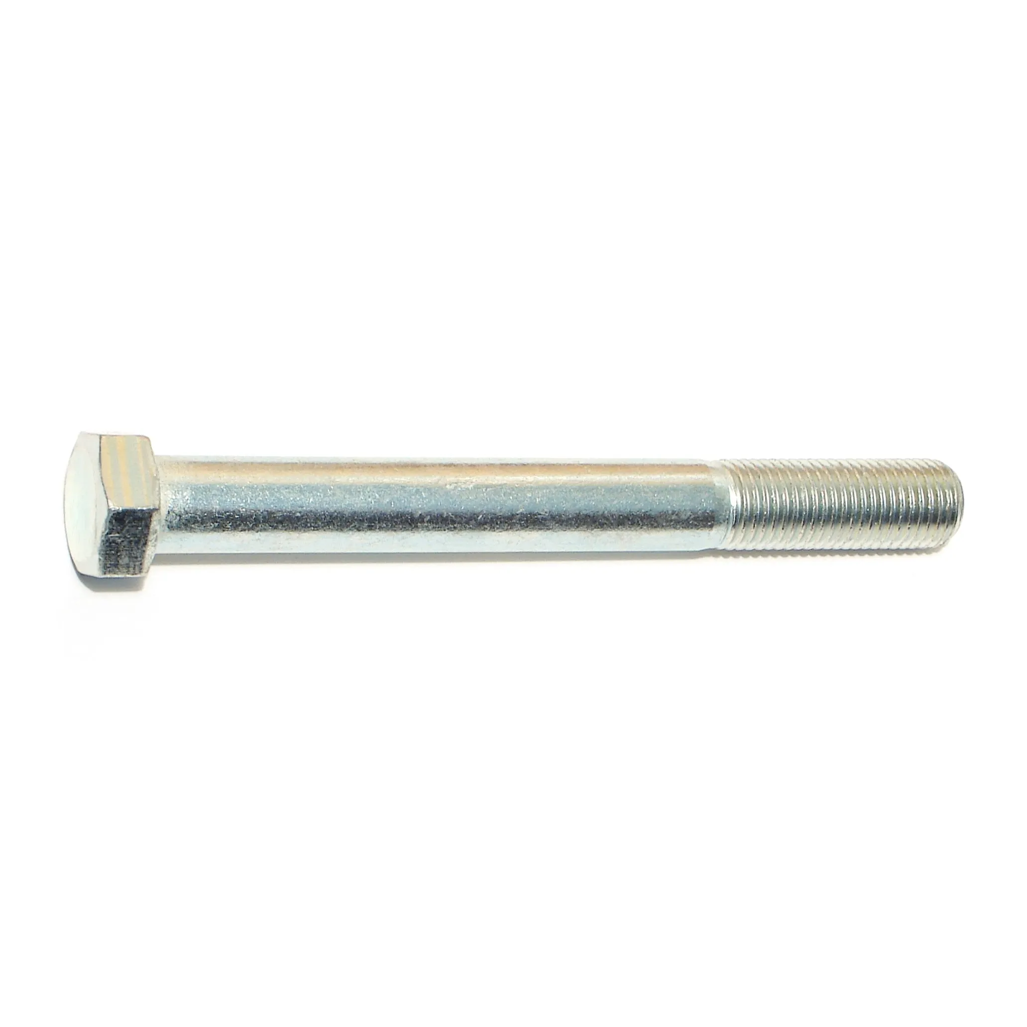 7/16"-20 x 4" Zinc Plated Grade 5 Steel Fine Thread Hex Cap Screws (6 pcs.)