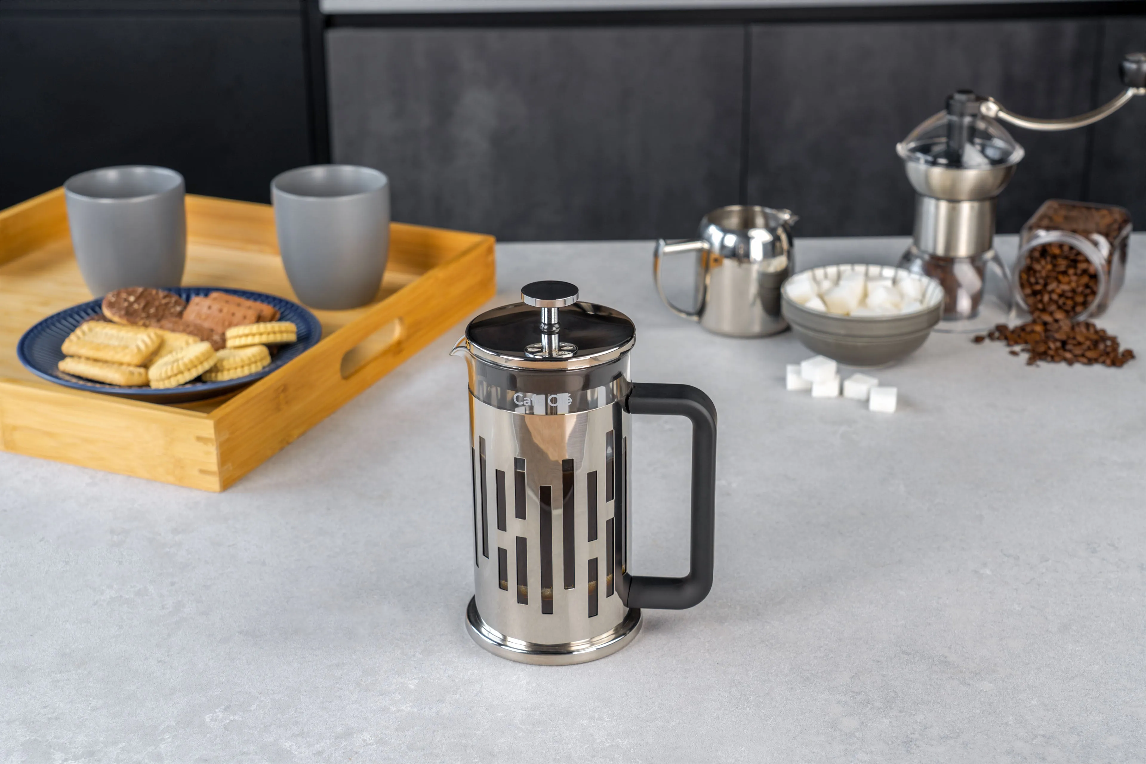 8 Cup Graphico Cafetiere