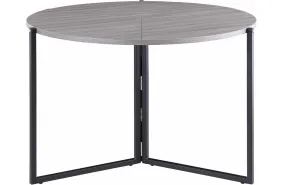 8389 Dining Table Matte Gray