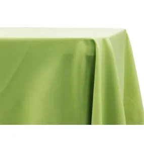 90"x132" Rectangular Oblong Polyester Tablecloth - Apple Green