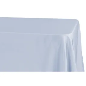 90"x132" Rectangular Oblong Polyester Tablecloth - Dusty Blue