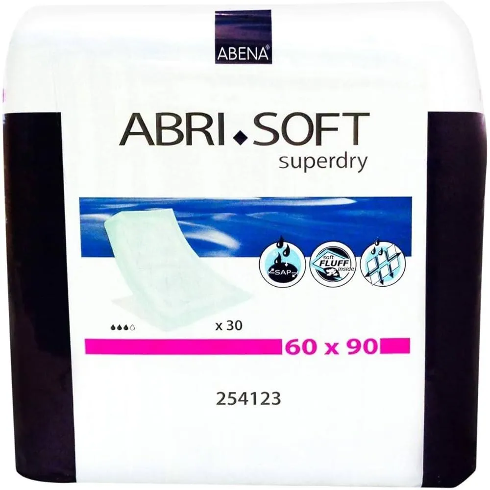 Abena Abri-Soft Super Dry Bed Pads - Ultra Absorbent