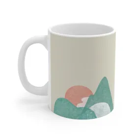 Abstract Landscape Coffee Tea Mug