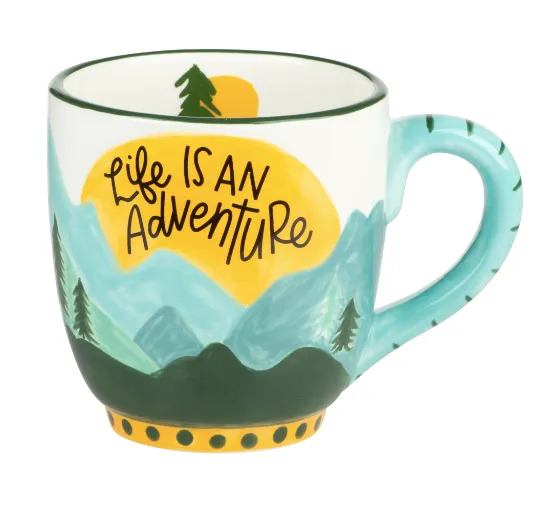 Adventure Mountain Ceramic Mug