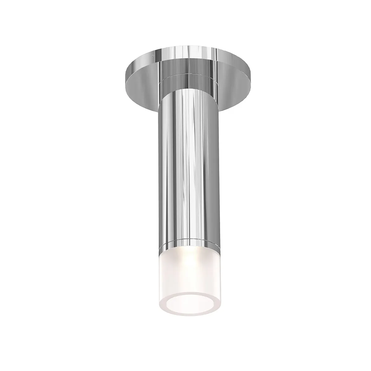 ALC Ceiling Light with Etched Glass Trim