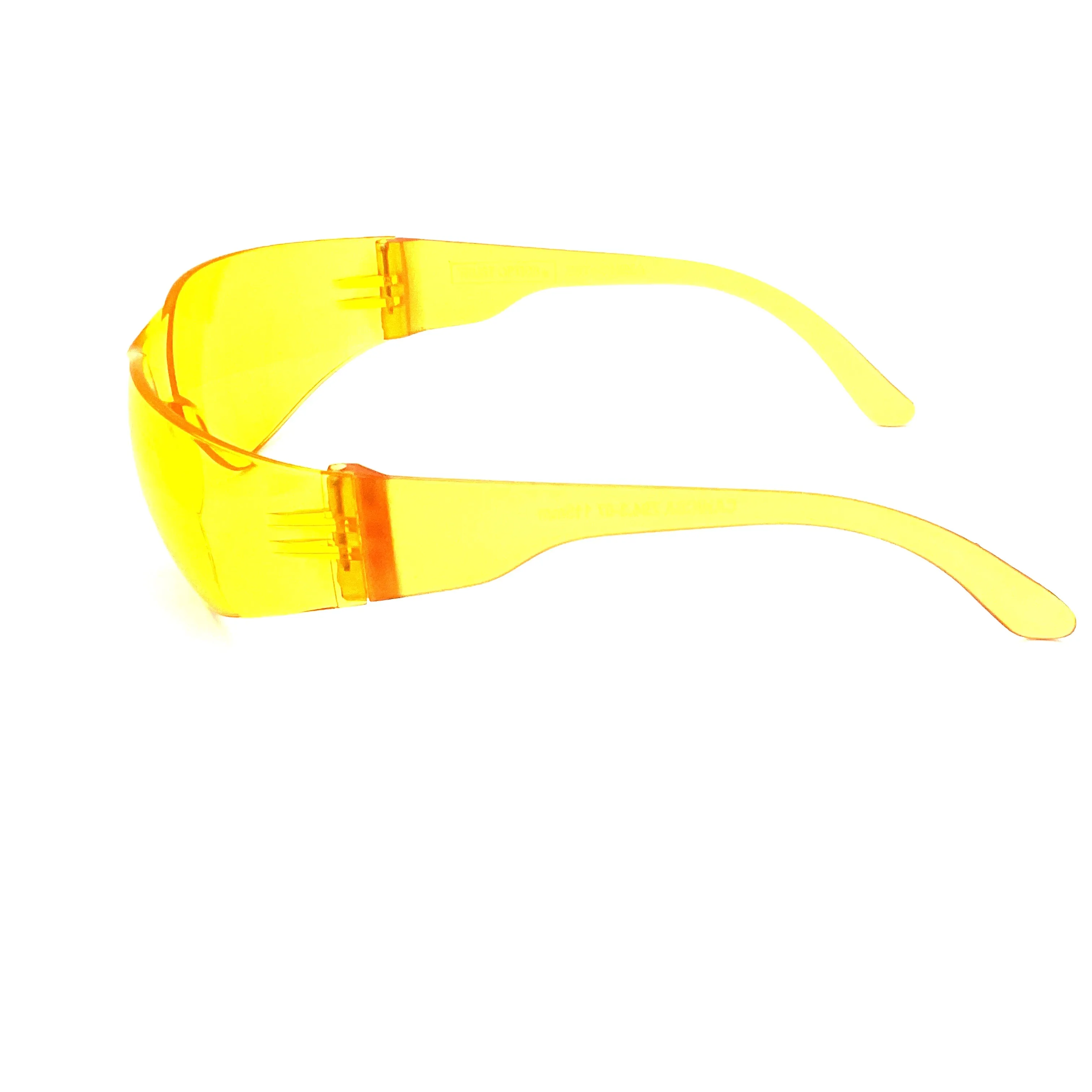 ANSI Z87.1 High Impact Certified Yellow Lens Night Driver Safety Glasses