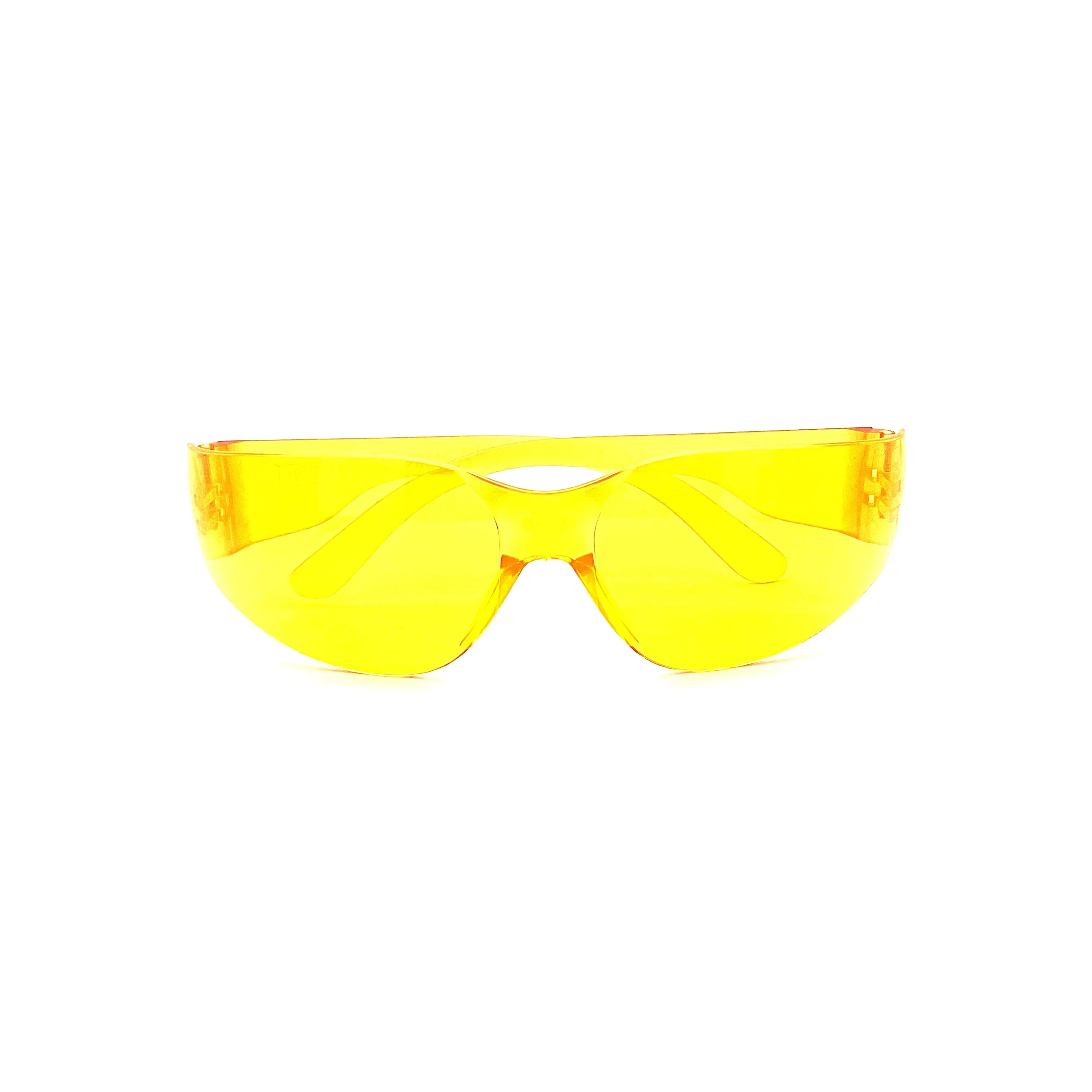 ANSI Z87.1 High Impact Certified Yellow Lens Night Driver Safety Glasses