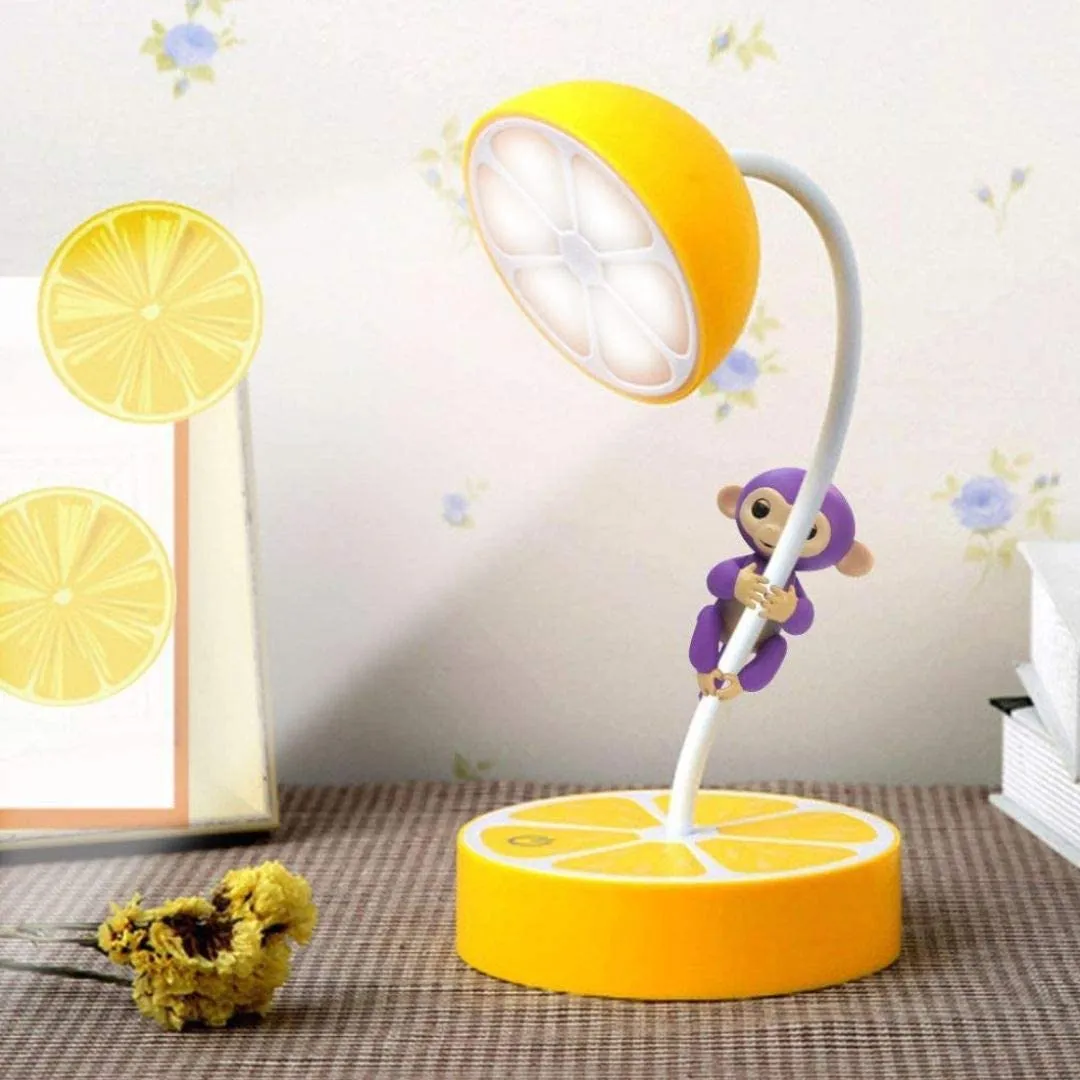 AUXA Lemon Shaped Study Table lamp Corporate Gifting Desk Accessories 1pc (Lemon Shaped Table Lamp)