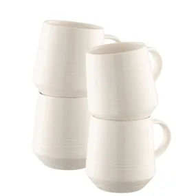 Belleek Living Zephyr Mug Set of 4