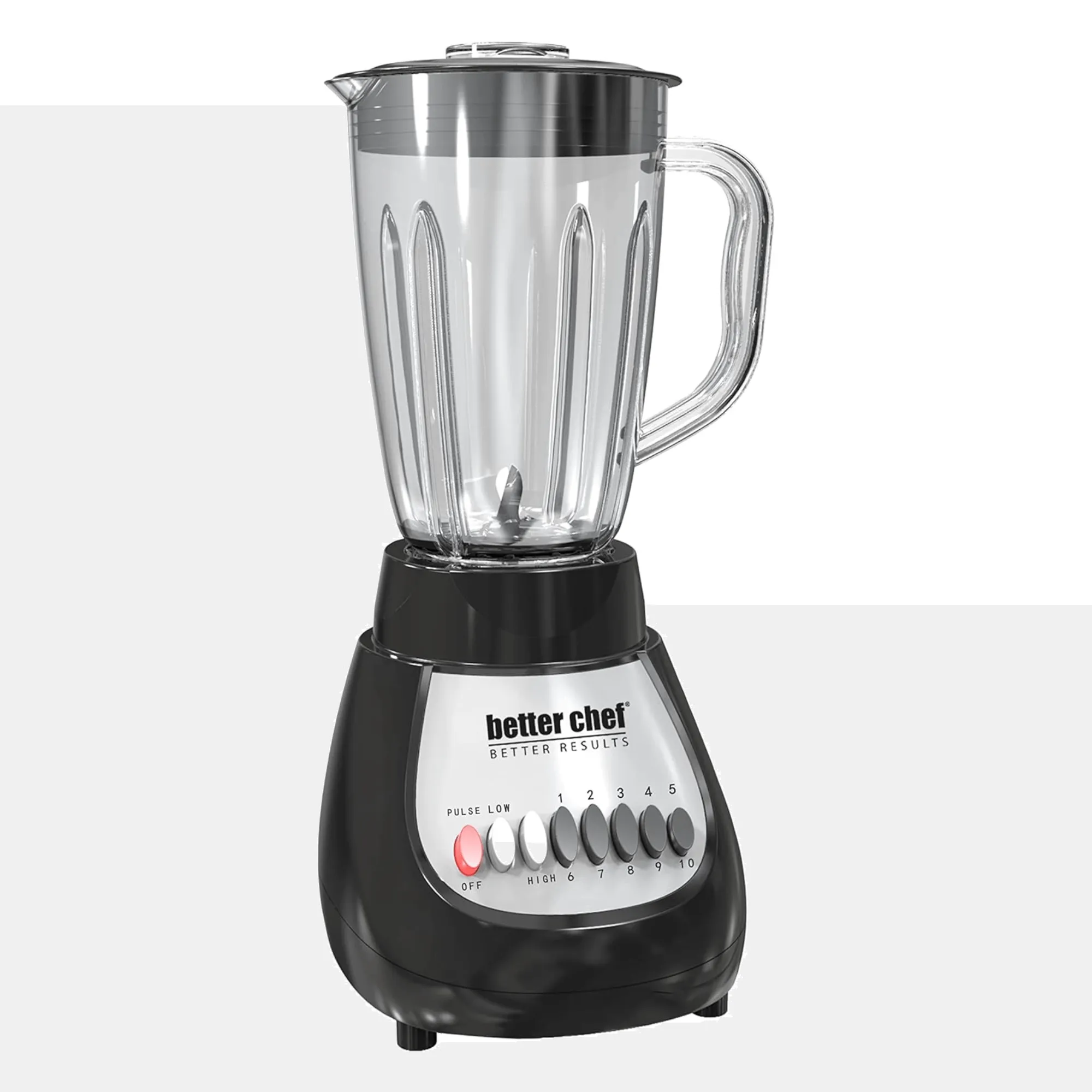 Better Chef Classic 10-Speed 5-Cup Glass Jar Blender