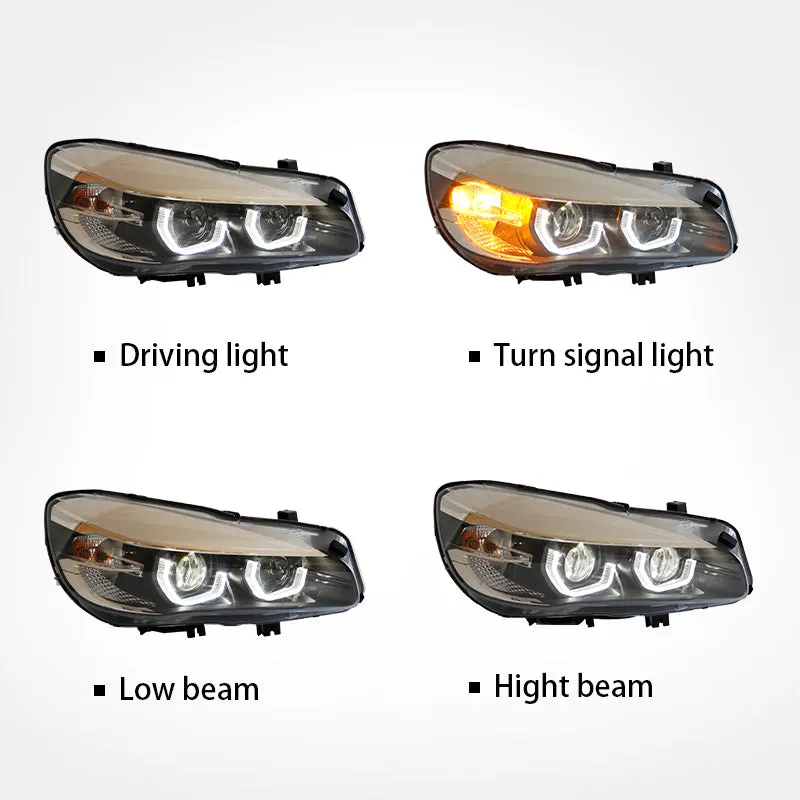 BMW 2 Series 16-19 Travel Edition 2016-2019 Modified headlight assembly upgrade style led headlamp