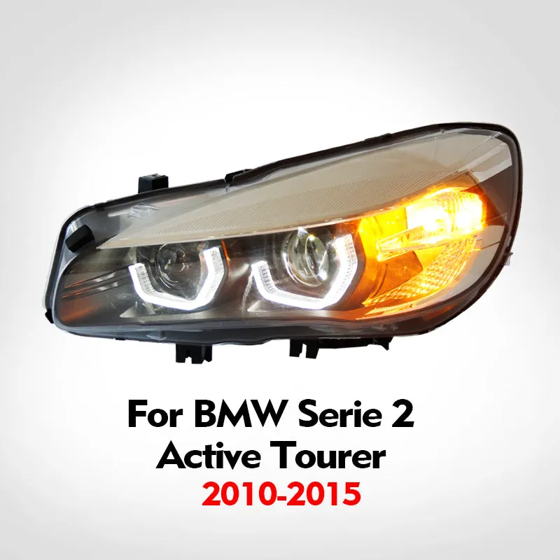 BMW 2 Series 16-19 Travel Edition 2016-2019 Modified headlight assembly upgrade style led headlamp