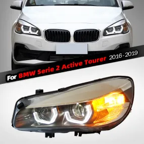 BMW 2 Series 16-19 Travel Edition 2016-2019 Modified headlight assembly upgrade style led headlamp