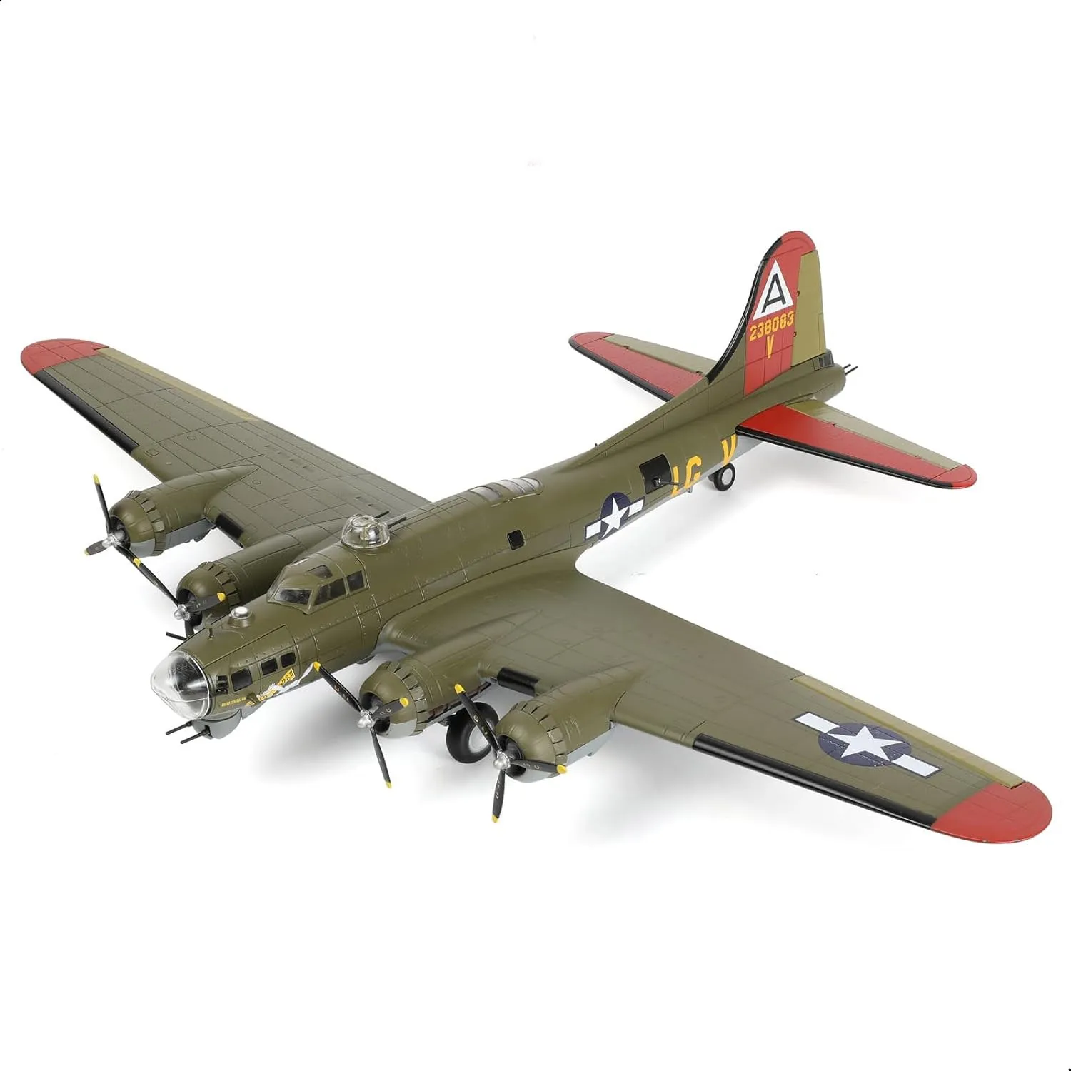 Boeing B-17G Flying Fortress “Man O’ War II” 322nd Bombardment Squadron 1944, 1:72 Scale Diecast Model