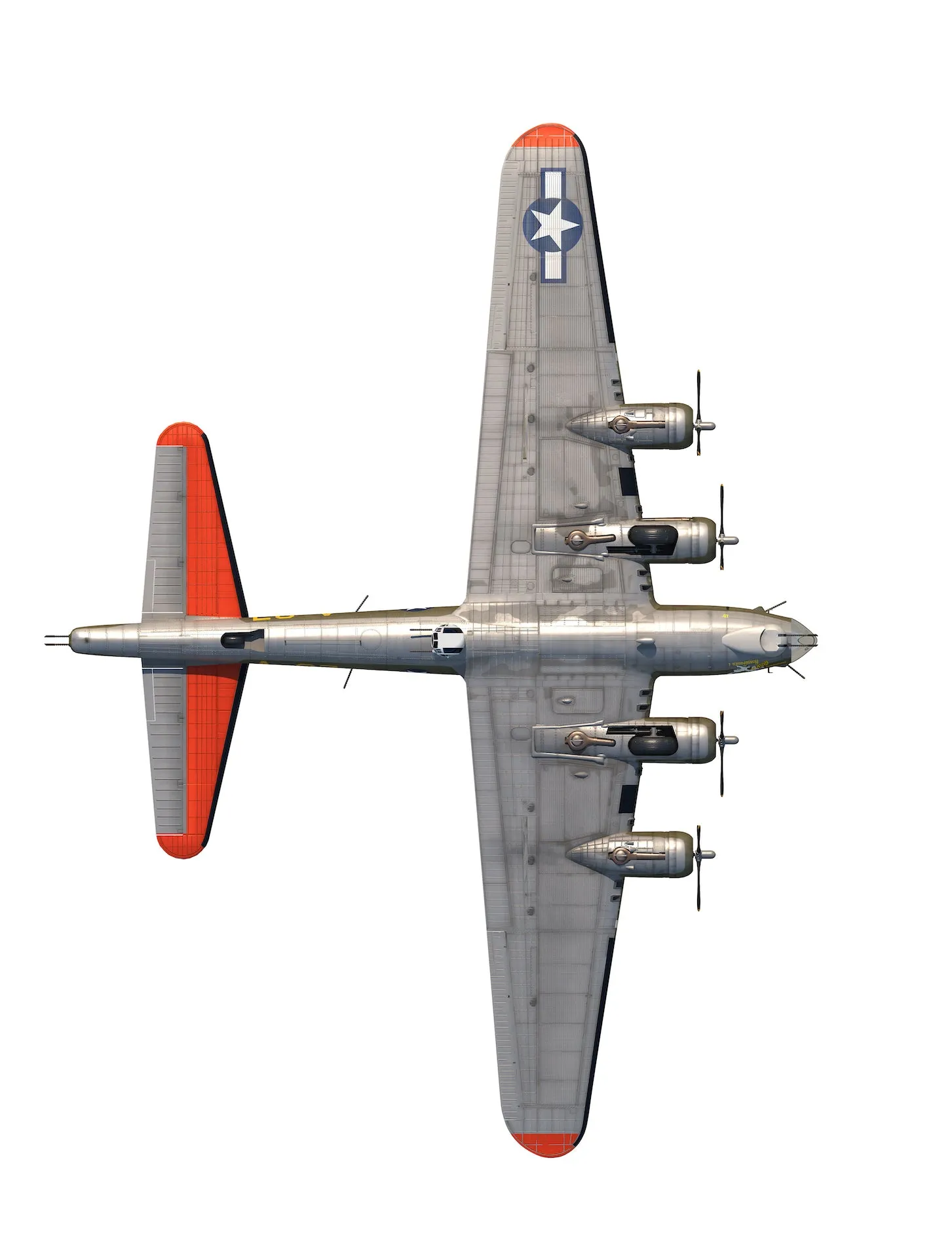 Boeing B-17G Flying Fortress “Man O’ War II” 322nd Bombardment Squadron 1944, 1:72 Scale Diecast Model