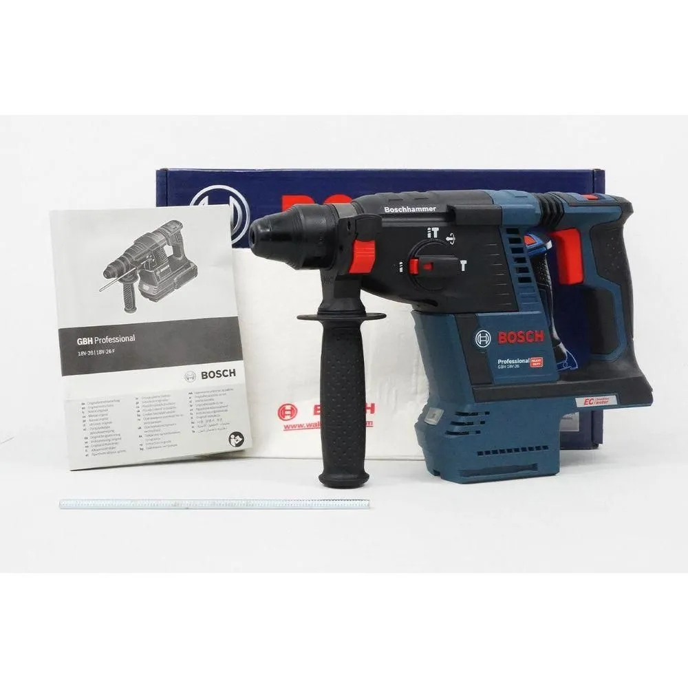 Bosch GBH 18V-26 Cordless Brushless Rotary Hammer 26mm 18V (Bare)