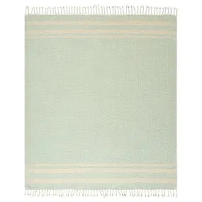 Breezy 80310LTR Light Turquoise Throw Blanket