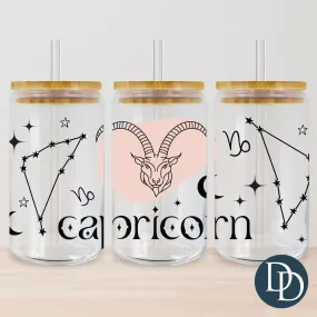 Capricorn UV DTF Cup Wrap