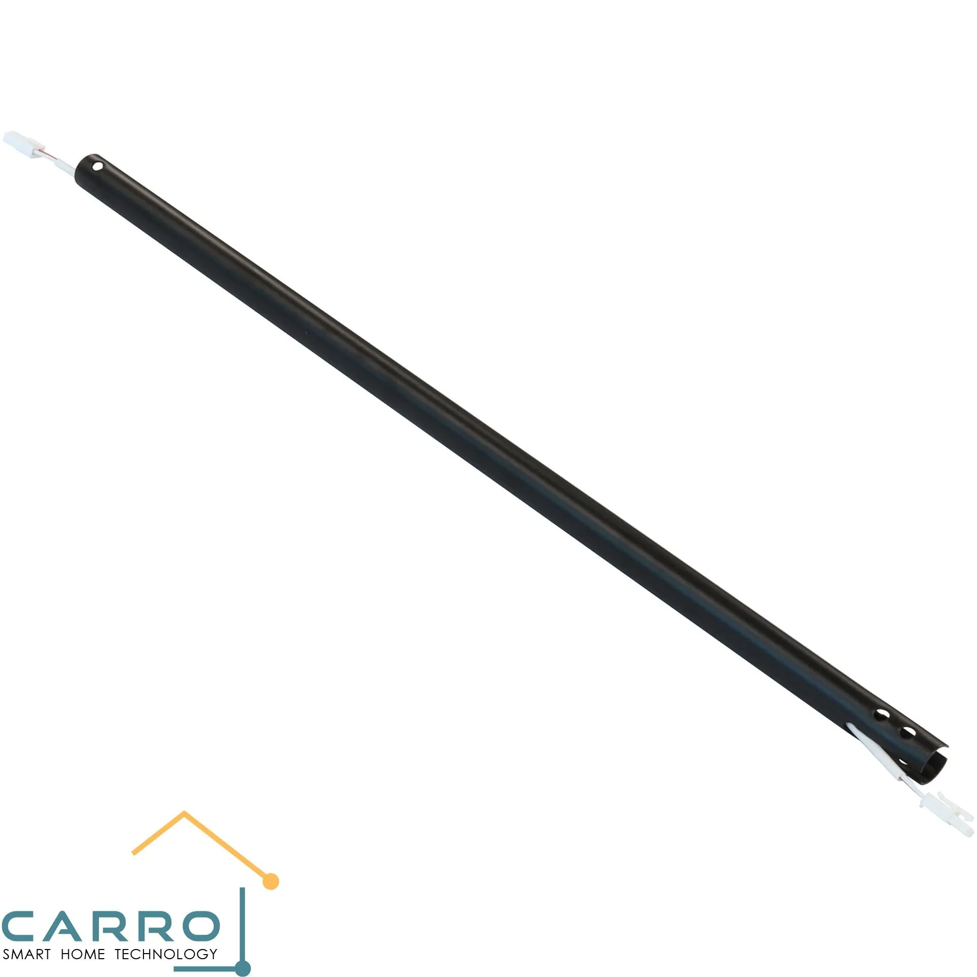 Carro Smart Ceiling Fan 24" Extended Downrod Version 1 - Black (DC Motor Suitable)