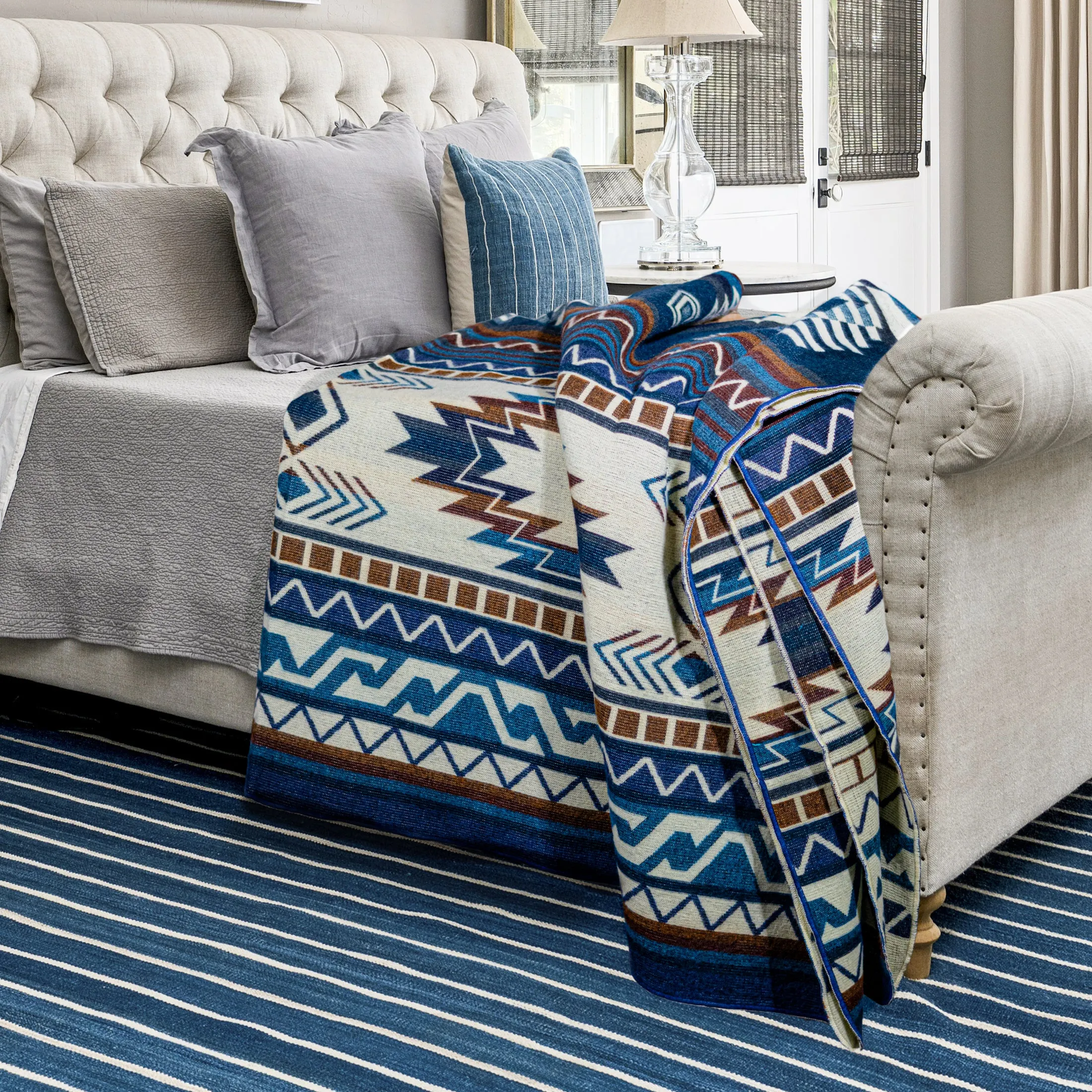 Cedar - Blue Native Blanket