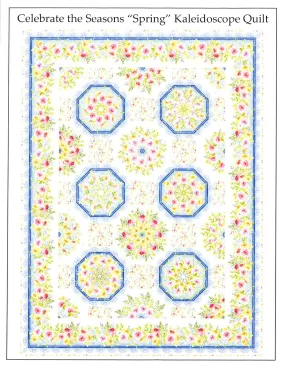 Celebrate the Seasons: Spring Kaleidoscope Quilt Kit