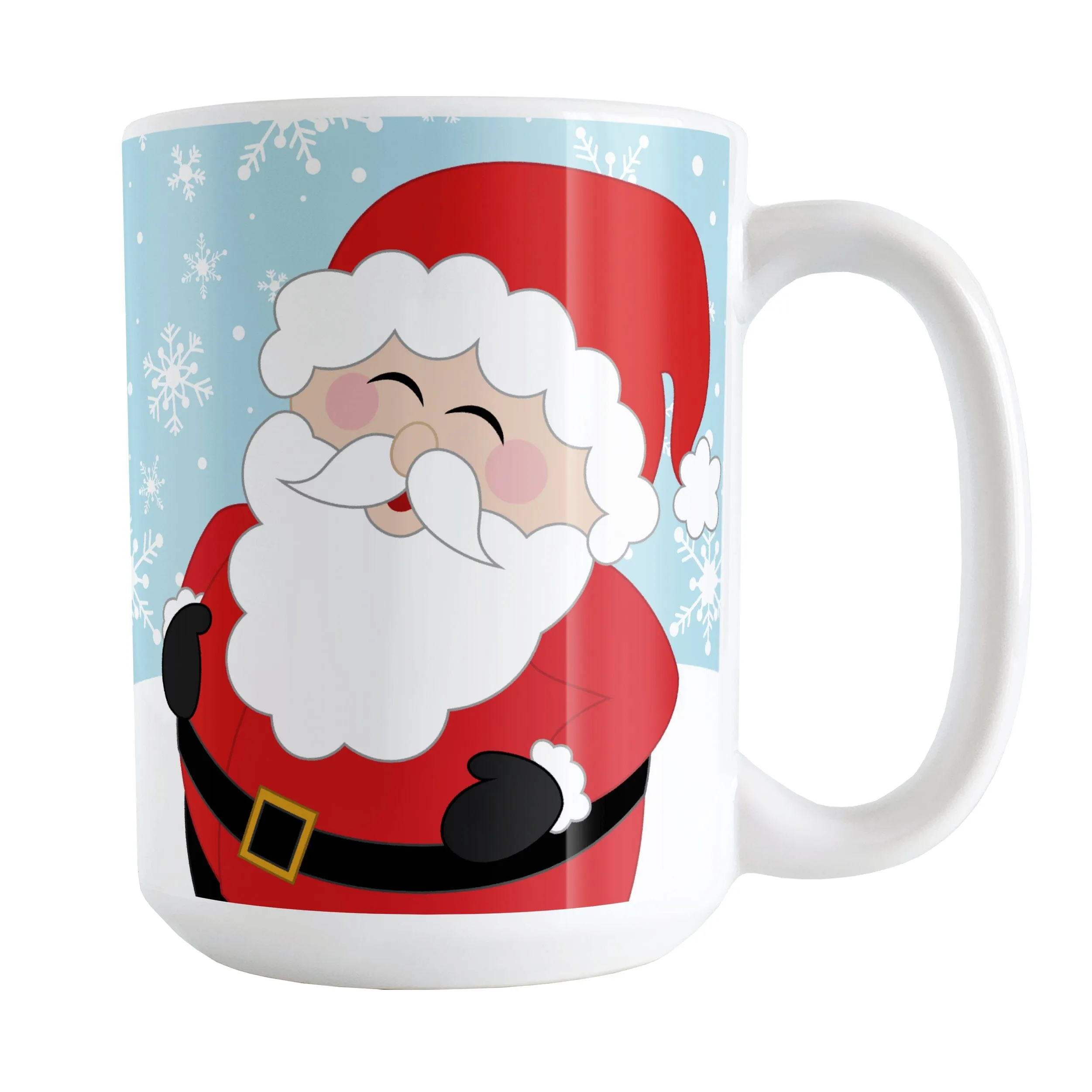 Cheerful Santa Mug