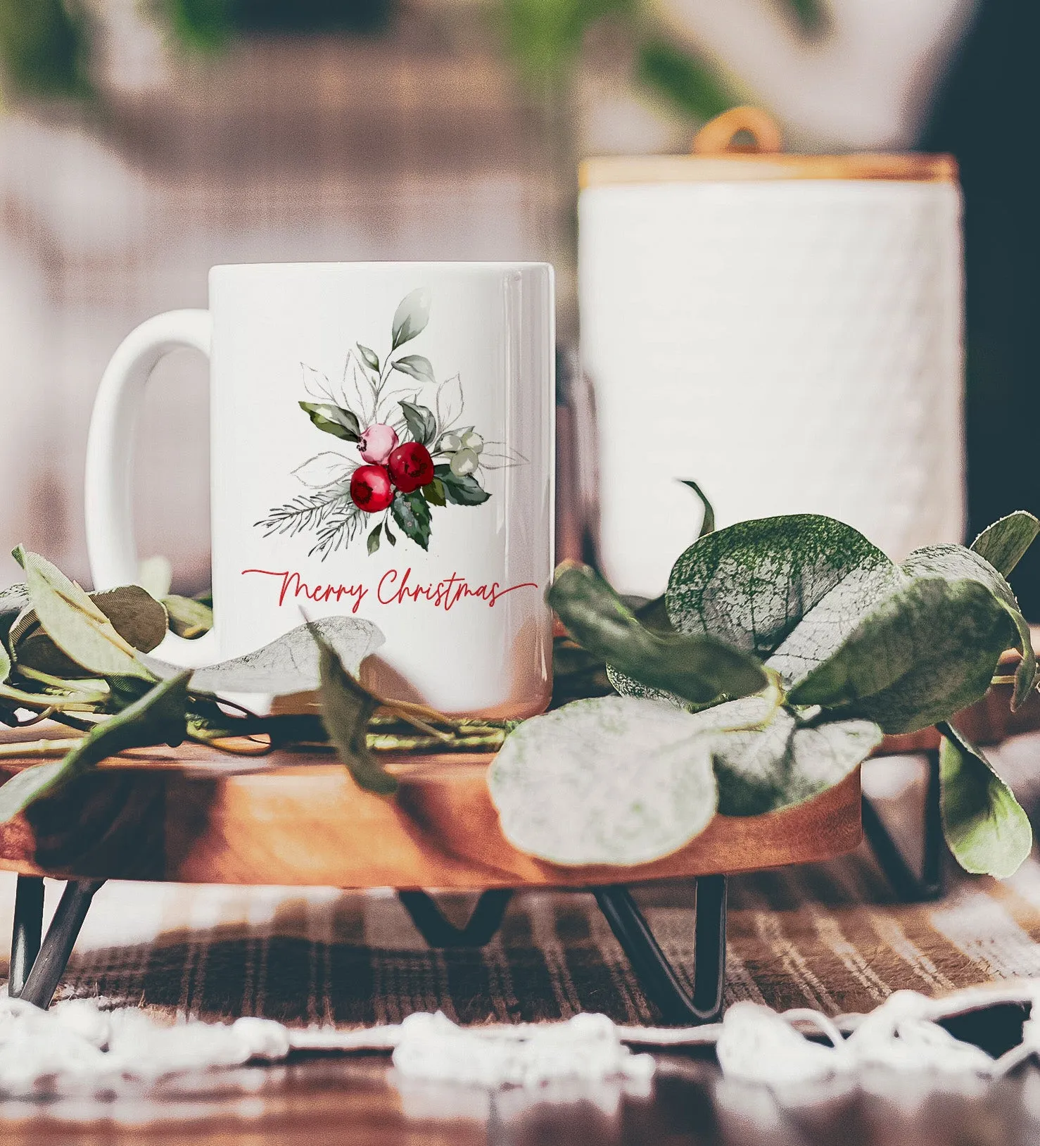 Christmas Berries Coffee Mug