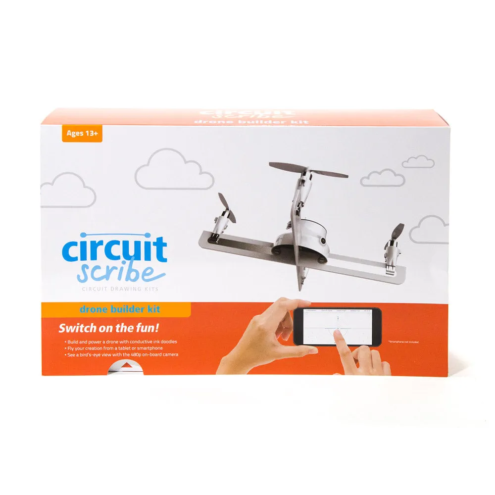 Circuit Scribe Drone Builder Classroom Kit with Free Storage Kit