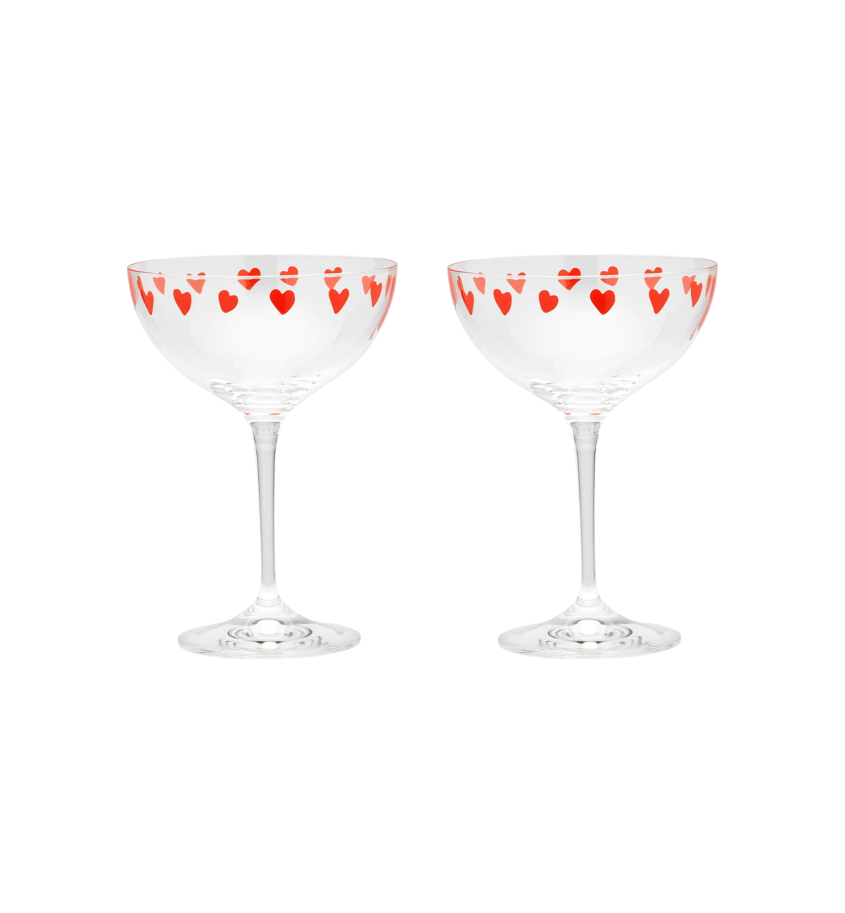 Classic Love Champagne Glass Set of 2