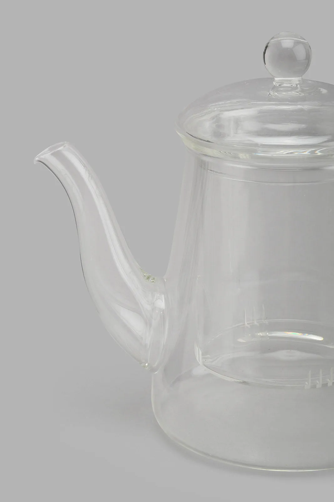 Clear Glass Tea Pot With Filter (800ml)