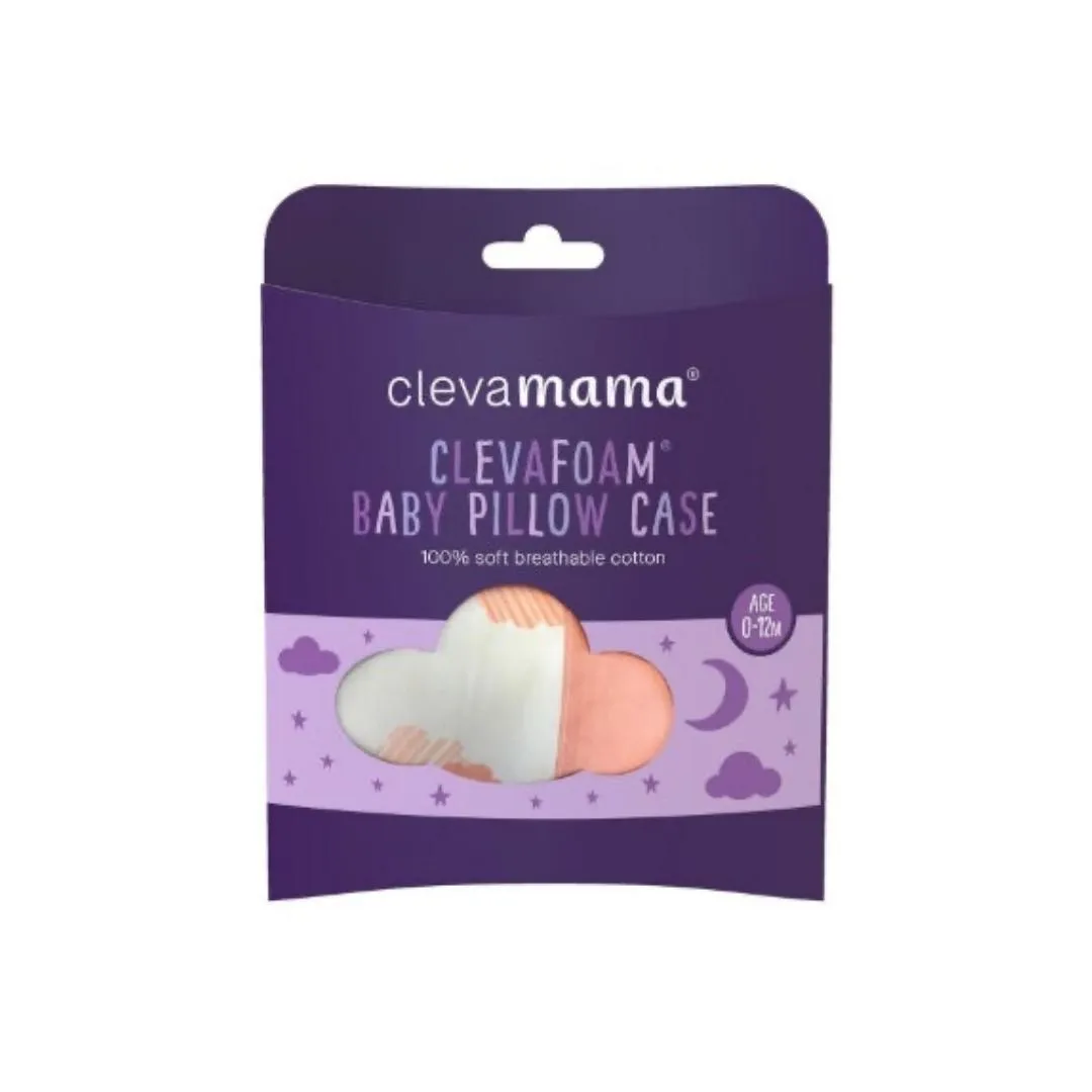 Clevamama Clevafoam Baby Pillow Case 0-12m 