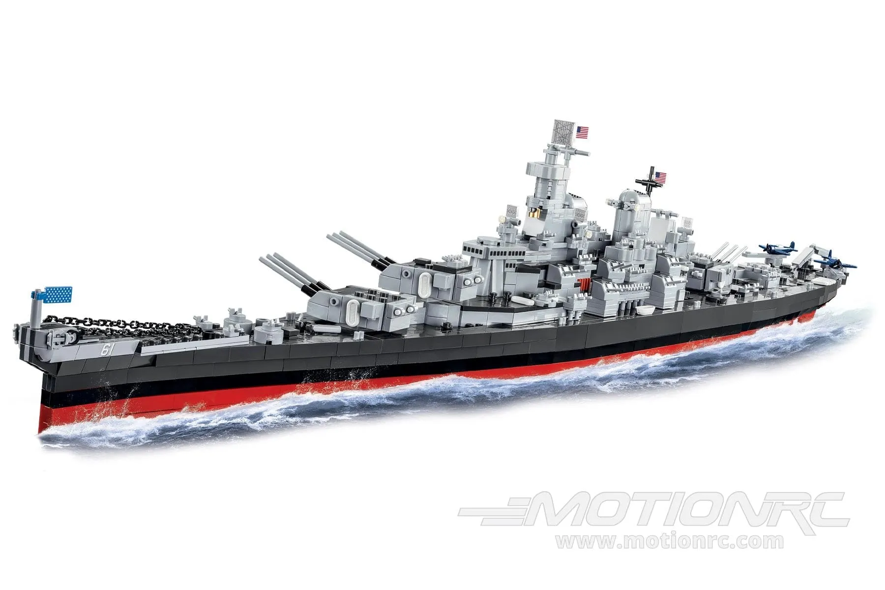 COBI Iowa-class Battleship Executive Edition 1:300 Scale Building Block Set