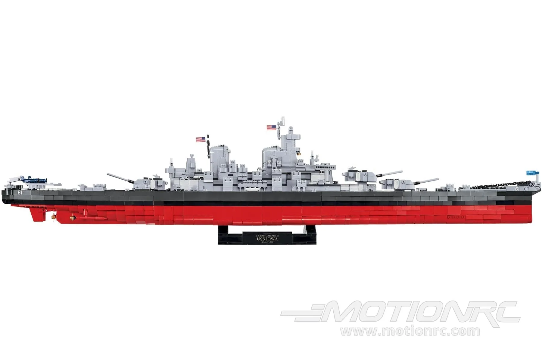 COBI Iowa-class Battleship Executive Edition 1:300 Scale Building Block Set