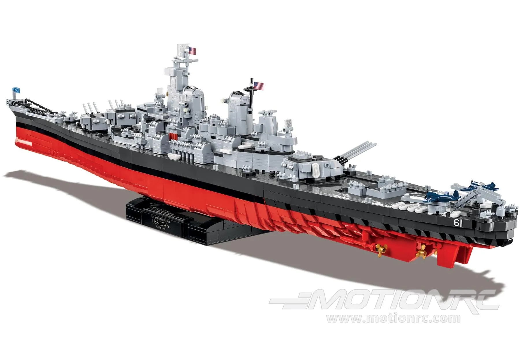 COBI Iowa-class Battleship Executive Edition 1:300 Scale Building Block Set