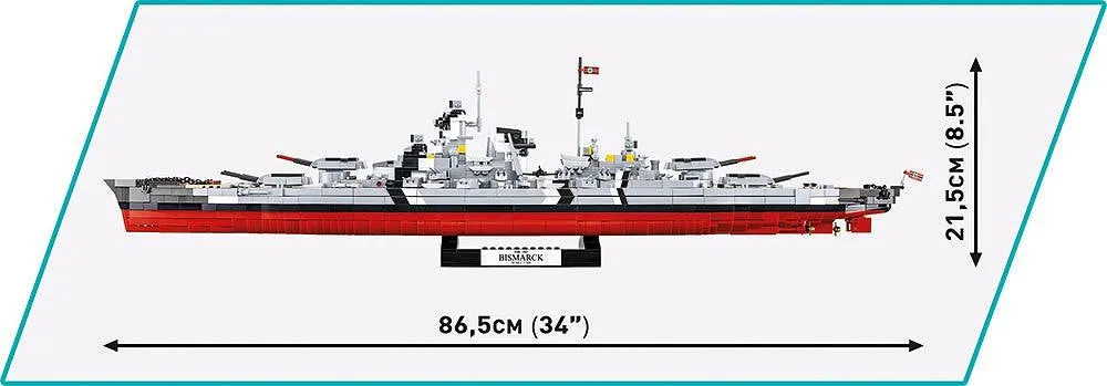 Cobi WW2 Battleship Bismarck