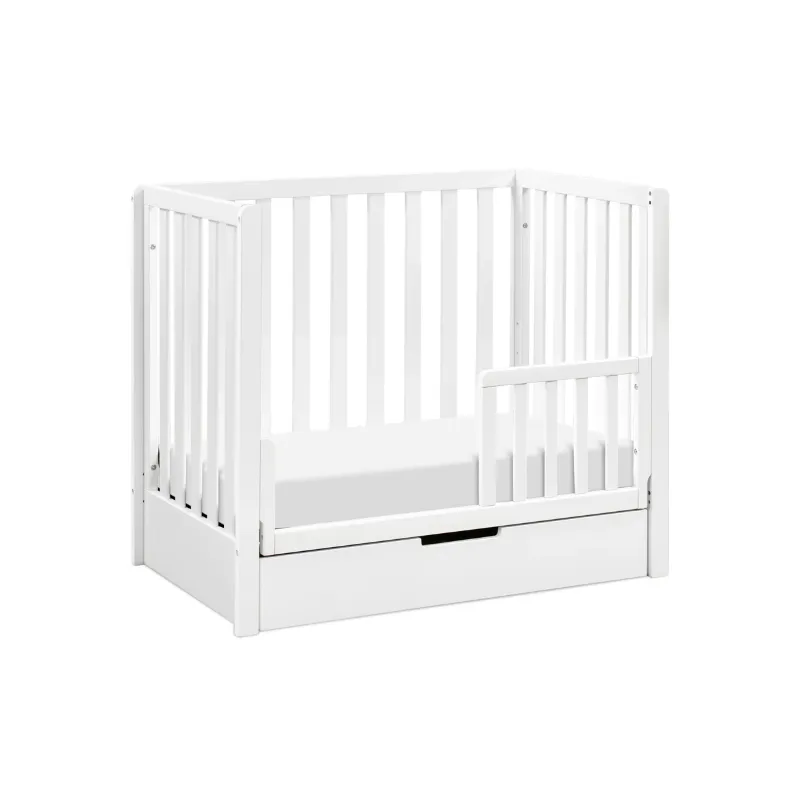 Colby 4-in-1 Convertible Mini Crib with Trundle